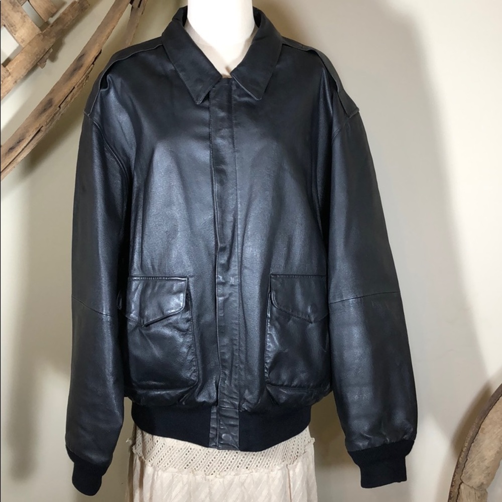 Airborne Leather Jacket - Size XLT